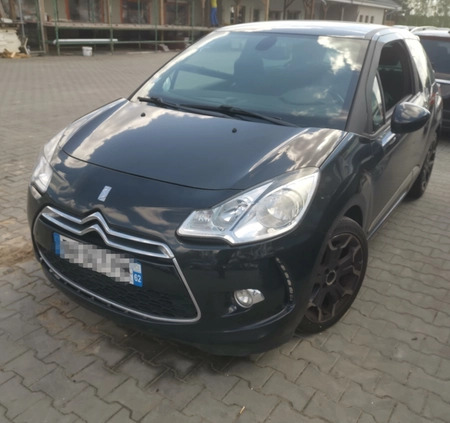 Citroen DS3 cena 9499 przebieg: 203000, rok produkcji 2010 z Kowal małe 29